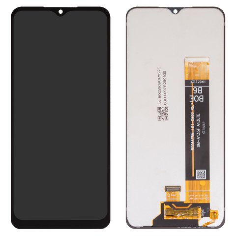 LCD compatible with Samsung A135 Galaxy A13, A137 Galaxy A13, A236B Galaxy A23 5G, M135 Galaxy M13, M236B Galaxy M23, M336B Galaxy M33, black, without frame, High Copy, BS066FBM L01 D800_R5.7 