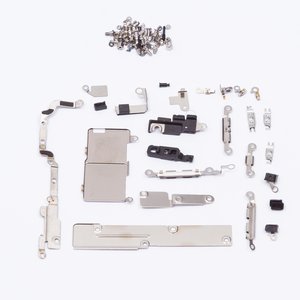 Screw compatible with iPhone XS Max, full set, with clamping plates 