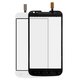 Touchscreen compatible with LG D325 Optimus L70 Dual SIM, (white, (124*64mm))
