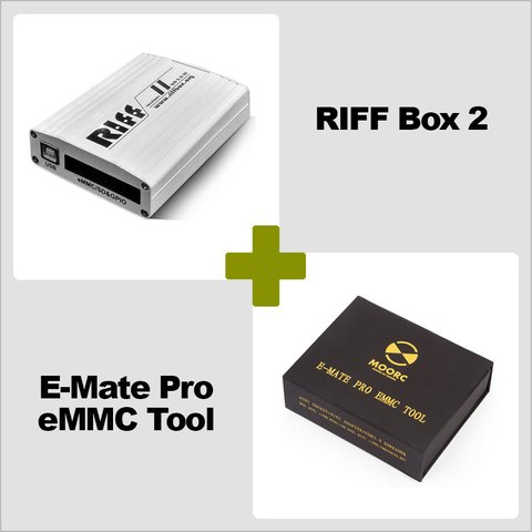 RIFF Box 2 + E Mate Pro eMMC Tool