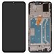 LCD compatible with Huawei Honor X7, (black, with frame, High Copy, CMA-LX2, CMA-LX1, CMA-LX3)