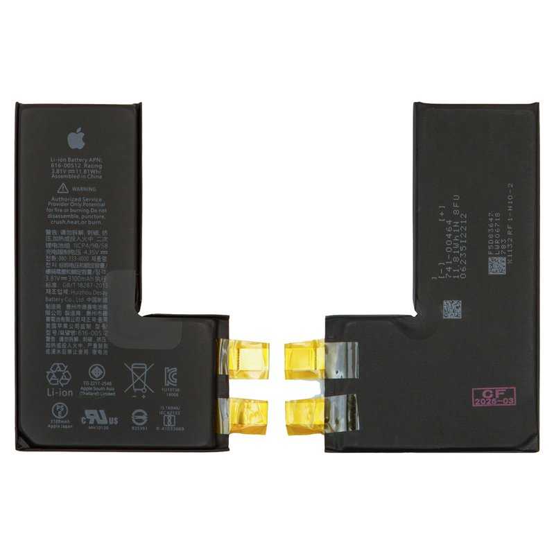 Batteria APN 616-00346 Per Apple Batteria HX Per IPhone X / IPhone 10 | 2718 MAh, Ricambio Interno | Con Kit Montaggio Batteria Bacchette