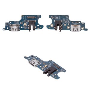 Flat Cable compatible with Realme C31, headphone connector, charge connector, with microphone, with components, Copy, charging board 
