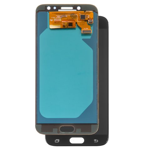Pantalla LCD puede usarse con Samsung J730 Galaxy J7 2017 , negro, con ajuste de brillo, sin marco, Copy, TFT 