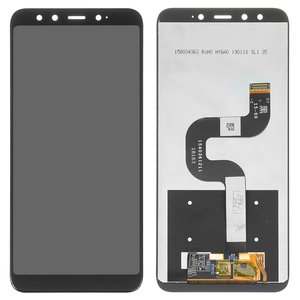 Pantalla LCD puede usarse con Xiaomi Mi 6X, Mi A2, negro, sin marco, original vidrio reemplazado , cristal táctil reemplazado, M1804D2SG, M1804D2SI