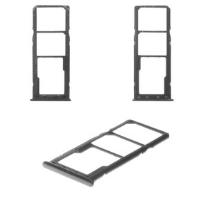 Sujetador de tarjeta SIM puede usarse con Samsung A705F DS Galaxy A70, negro