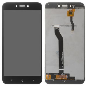 Pantalla LCD puede usarse con Xiaomi Redmi 5A, Redmi Go, negro, sin marco, High Copy, MCG3B, MCI3B