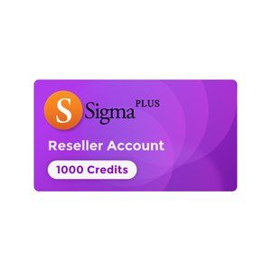 1000 créditos Sigma Plus para cuenta de distribuidor