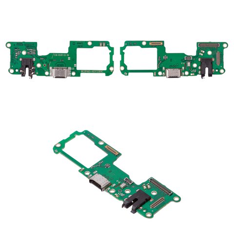 Cable flex puede usarse con Oppo A93 4G, A94, Reno4 Lite, del conector de carga, del conector de auriculares, con micrófono, Copy, placa del cargador