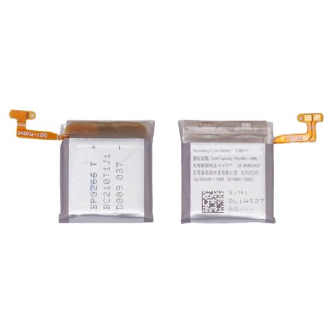 Batería EB BR955ABY puede usarse con Samsung Galaxy Watch 6 Classic 43mm, Li ion, 3.88 V, 300 mAh, Original PRC , R950 R955