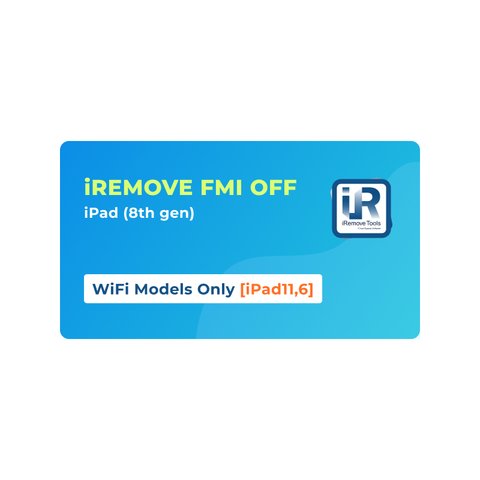 iRemove FMI OFF  iPad 8th gen  solamente modelos WiFi [iPad11,6]