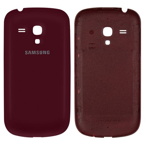 Задня кришка батареї для Samsung I8190 Galaxy S3 mini, бордова