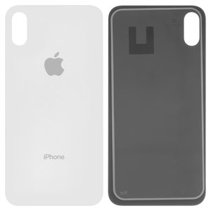 Задня панель корпуса для iPhone X, біла, потрібно зняти скло камери, High Copy, small hole