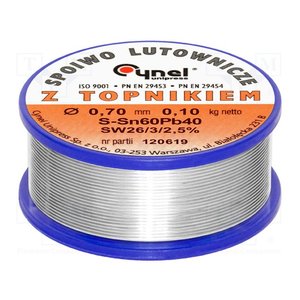 Припій Cynel LC60 0.70 0.1