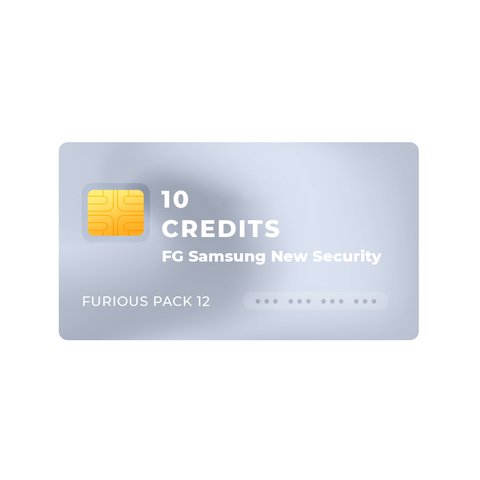 10 кредитов FG Samsung New Security для обладателей Furious PACK 12