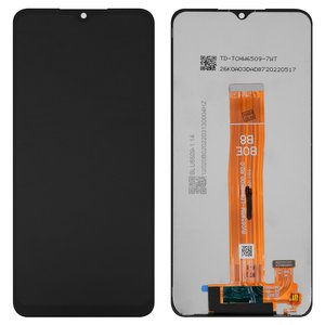 Дисплей для Samsung A127 Galaxy A12 Nacho, чорний, без рамки, High Copy, #BV065WBM L09 DK00_R0.0 HL6127JX L06 DB00_R0.0