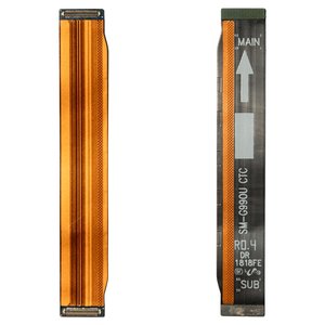 Шлейф для Samsung G990B Galaxy S21 FE 5G, міжплатний, High Copy
