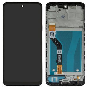 Дисплей для Motorola Moto G60, чорний, з рамкою, High Copy, 1540415532  1540419360