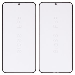 Скло корпуса G+OCA PRO для Samsung S926 Galaxy S24 Plus, з ОСА плівкою, чорне