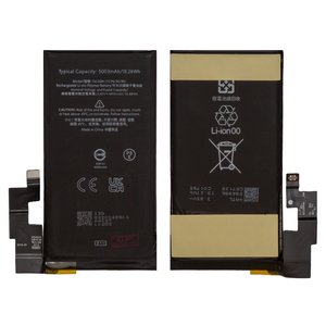 Акумулятор G63QN для Google Pixel 6 Pro, Li Polymer, 3,85 B, 5003 мАг, Original PRC 