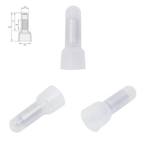 Ковпачок ізоляційний CE 1, 10 шт., 0,82 mm²