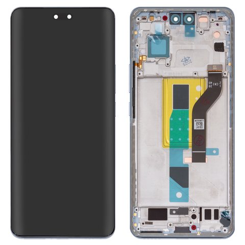 Дисплей для Xiaomi 13 Lite, голубой, с рамкой, Original PRC , lite blue