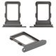 Тримач SIM-карти для iPhone 16 Pro, iPhone 16 Pro Max, чорний, single Sim, black titanium
