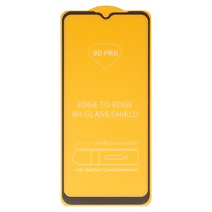 Защитное стекло для Motorola Moto E13 XT2345, совместимо с чехлом, Full Glue, без упаковки , черный