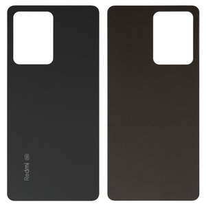 Задняя панель корпуса для Xiaomi Redmi Note 12 Pro 5G, черная