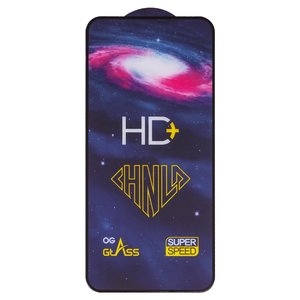 Захисне скло All Spares для Samsung A366 Galaxy A36, A566 Galaxy A56, 0,33 мм 9H, сумісне з чохлом, Full Glue, чорний, HD+