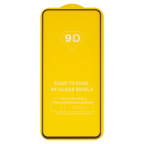 Защитное стекло для Xiaomi Poco X7 Pro, совместимо с чехлом, Full Glue, без упаковки , черный