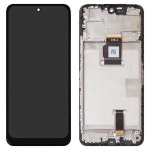 Дисплей для Huawei Honor X7b, чорний, з рамкою, High Copy