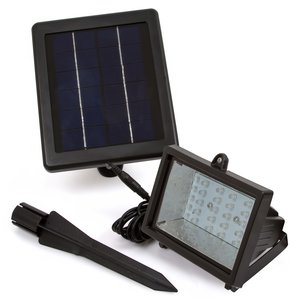 Вуличний LED прожектор SL-30С (з сонячною панеллю, 400 лм, 3,7 В, 4000 мАг) Вуличний LED прожектор SL-30С (з сонячною панеллю, 400 лм, 3,7 В, 4000 мАг)