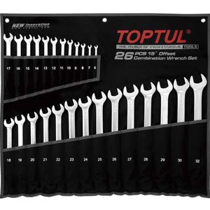 Набор гаечных ключей TOPTUL GPAA2602