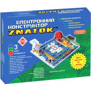 Электронный конструктор ЗНАТОК Школа 999+ схем  REW K007